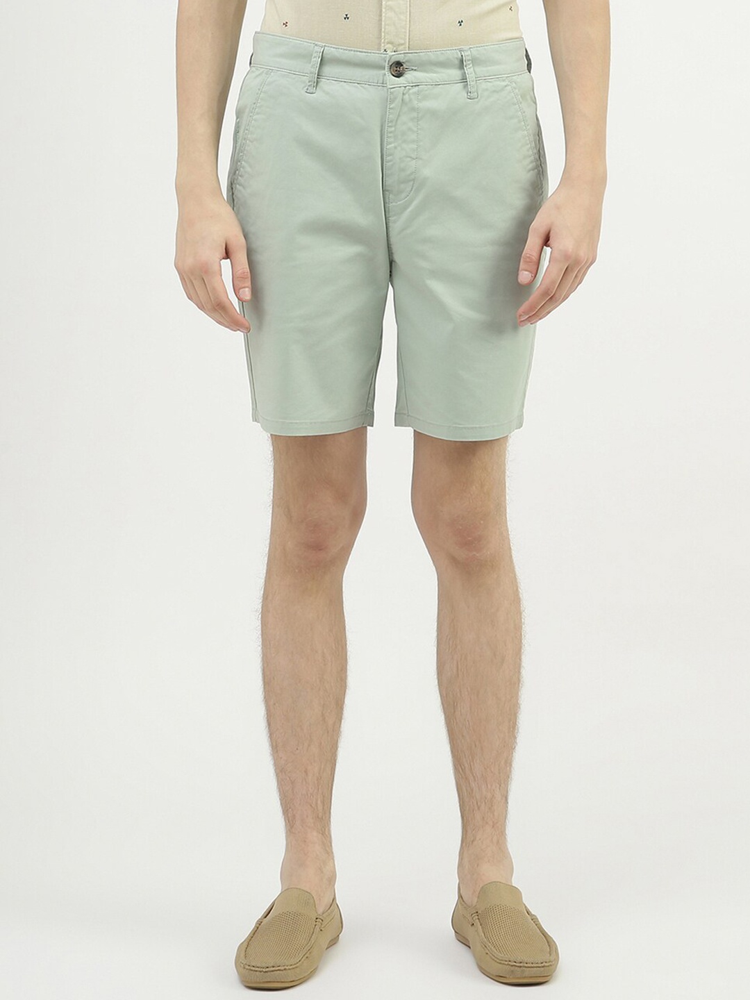

United Colors of Benetton Men Slim Fit Shorts, Green