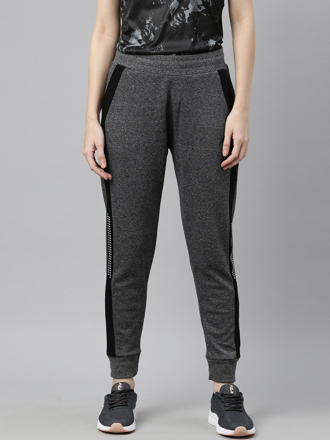 

Proline Active Women Training & Gym Anti-Microbial Cotton Joggers, Black