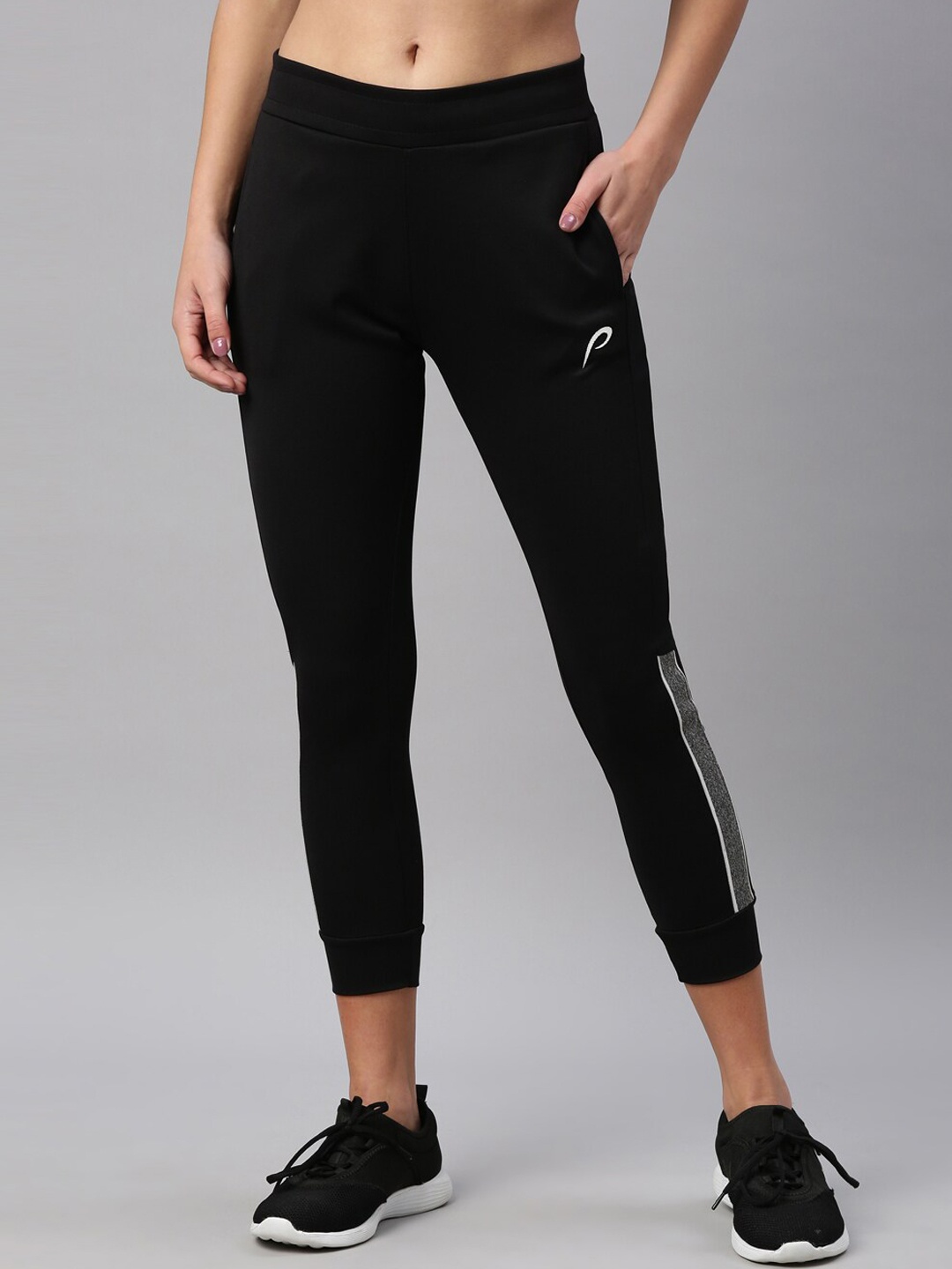 

Proline Active Women Antimicrobial Training or Gym Tights, Black