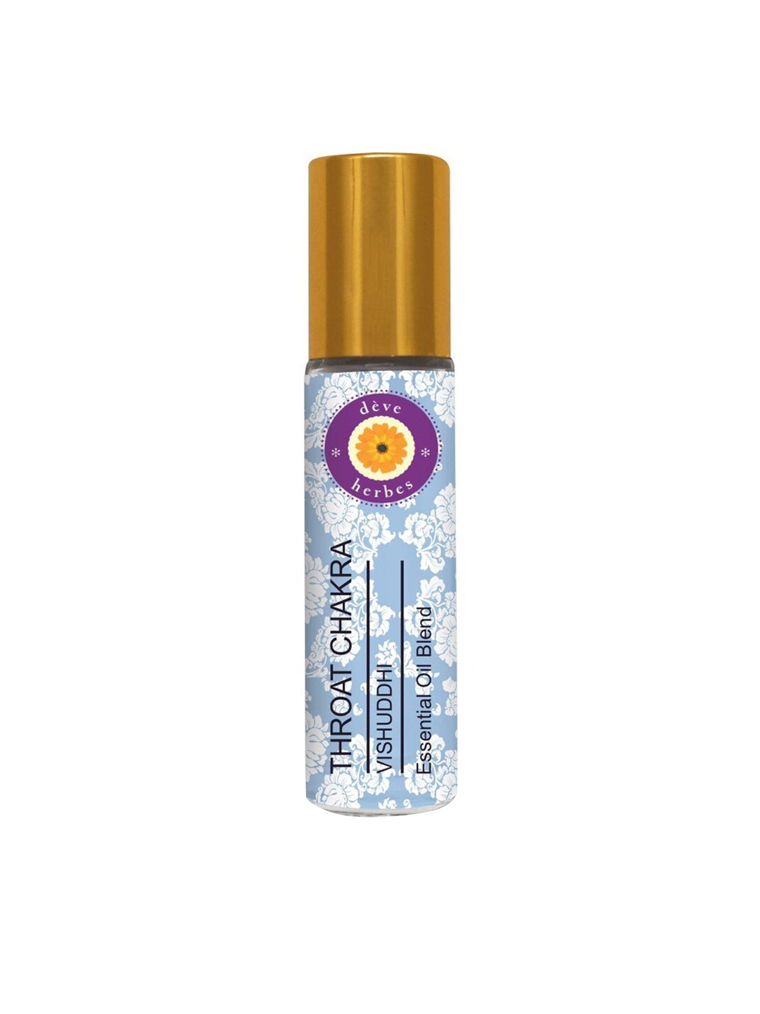 

Deve Herbes Throat Chakra Essential Oil 8 ml, Yellow