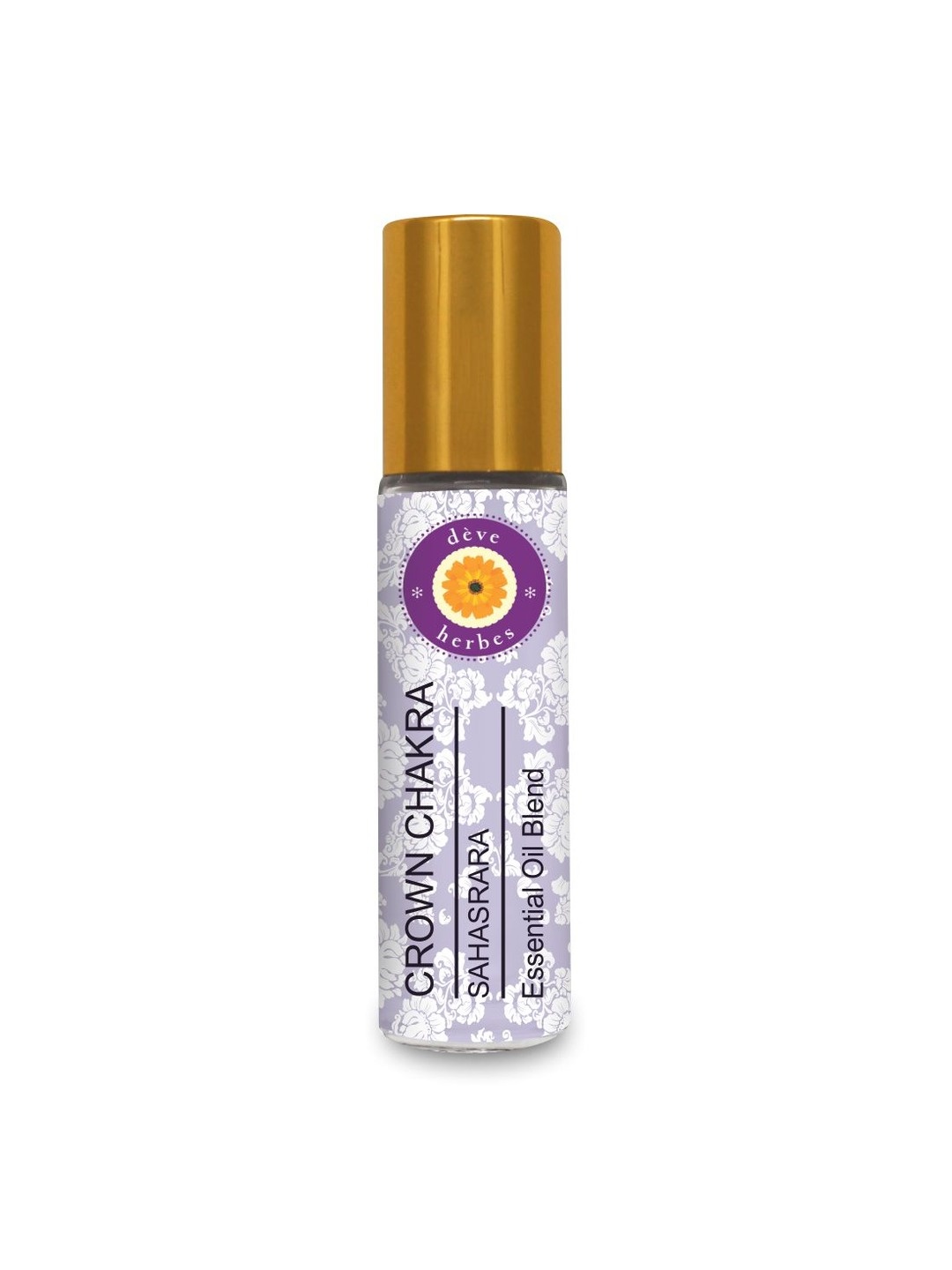 

Deve Herbes Crown Chakra Essential Oil Blend 8 ml, Yellow