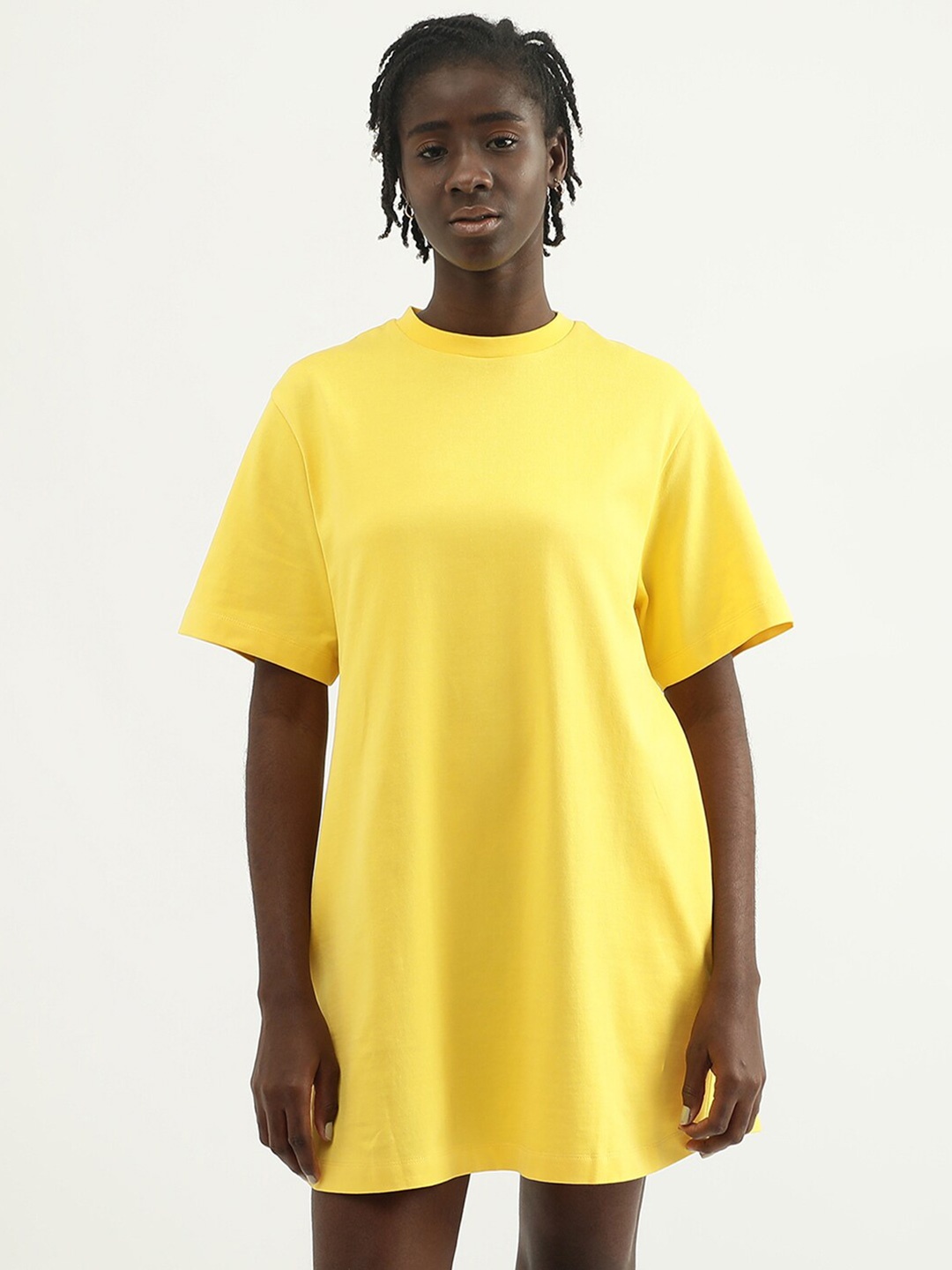 

United Colors of Benetton T-shirt Dress, Yellow
