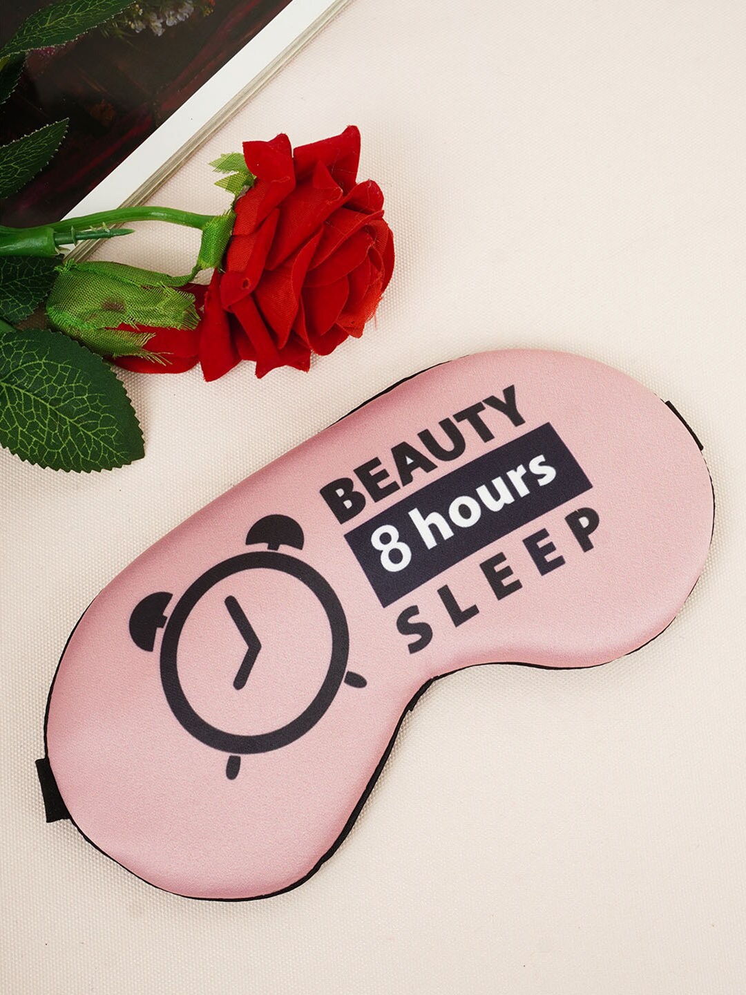 

Crazy Corner Printed Sleeping Eye Mask, Pink