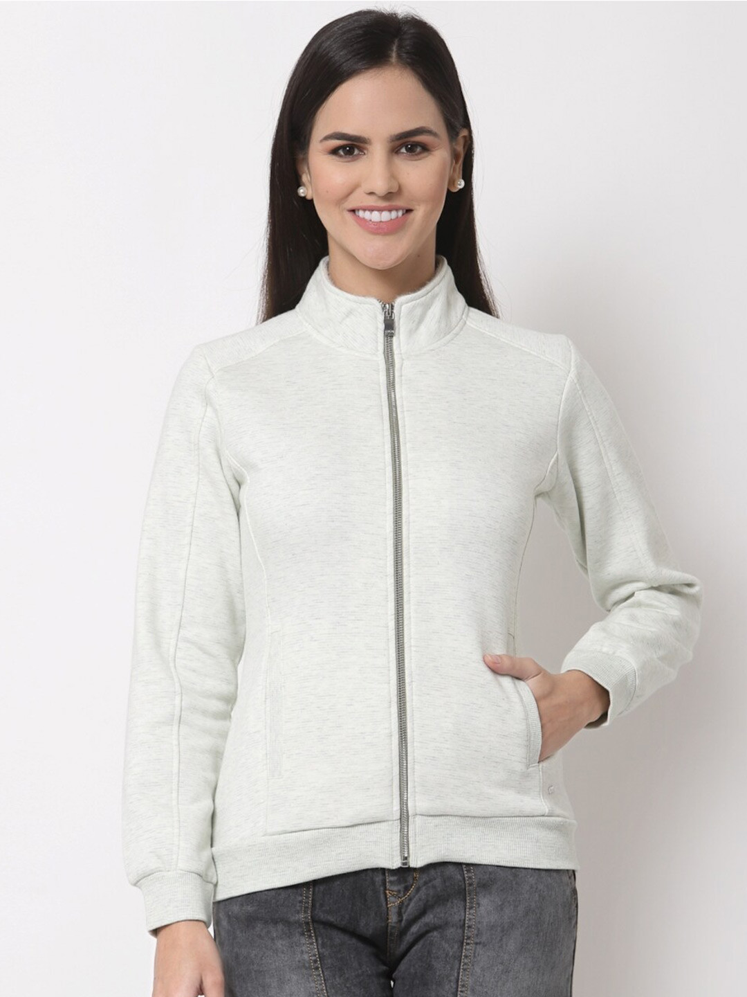 

Juelle Women Fleece Sweatshirt, Green