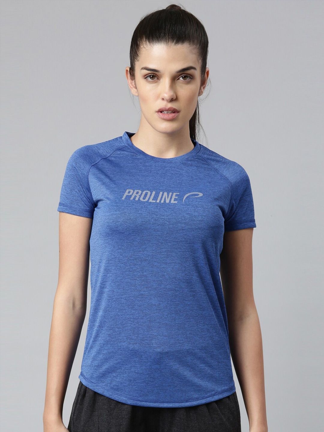 

Proline Active Women Round Neck T-shirt, Blue