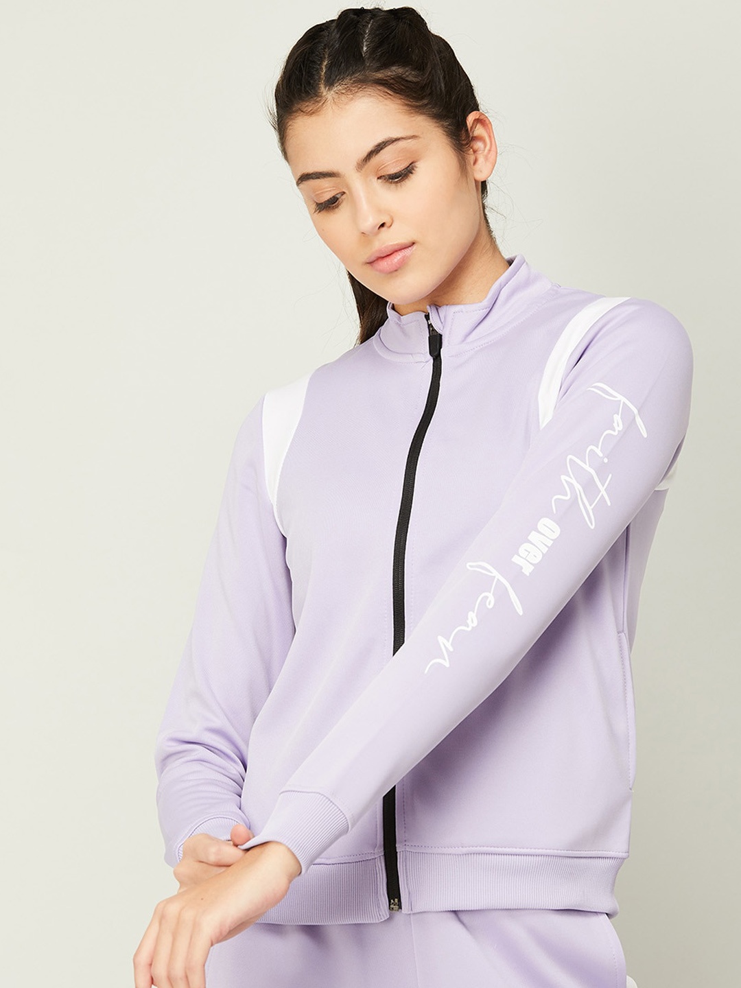 

Kappa Women Lightweight Sporty Jacket, Lavender