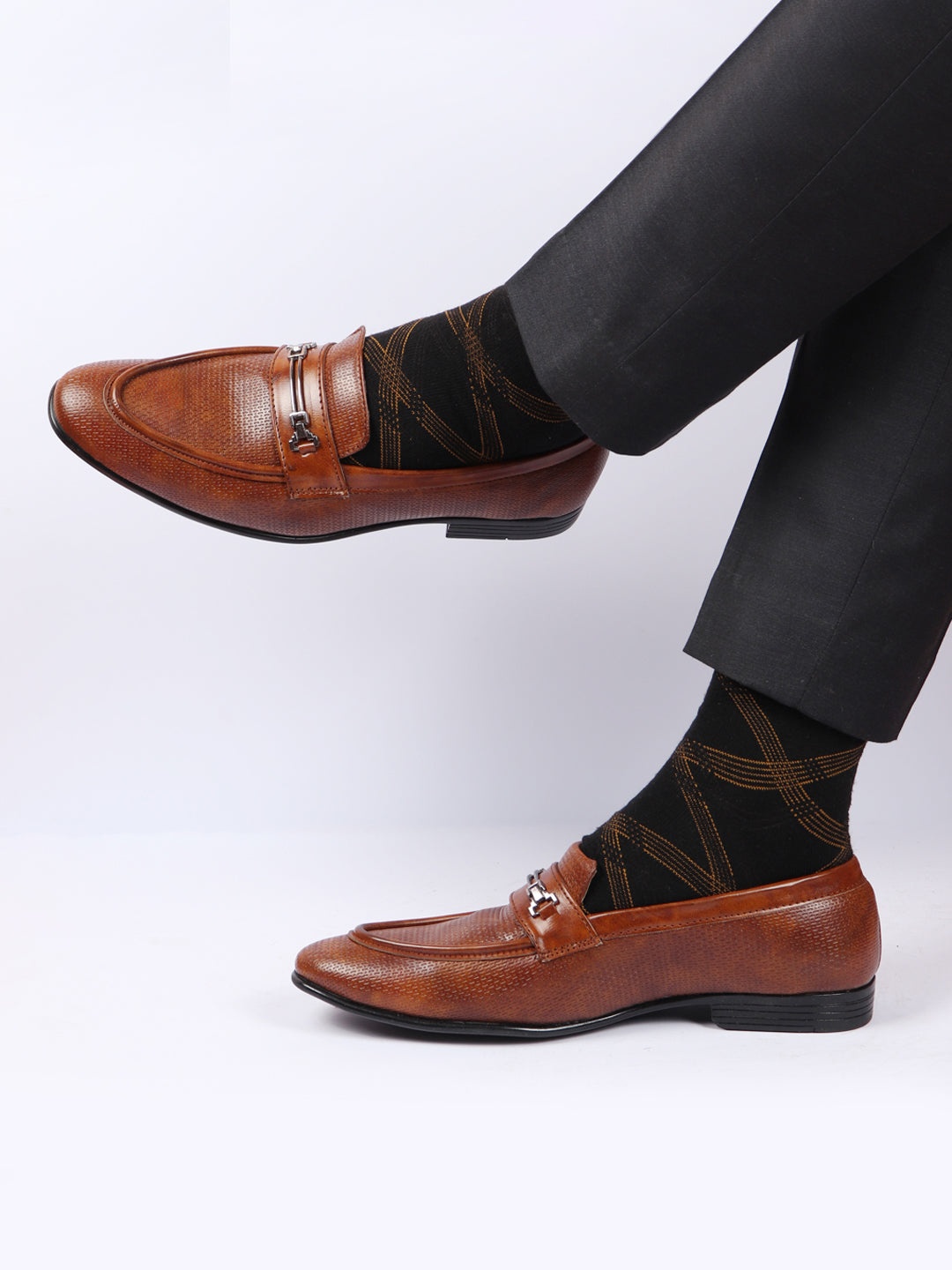 

FAUSTO Men Formal Loafers, Tan