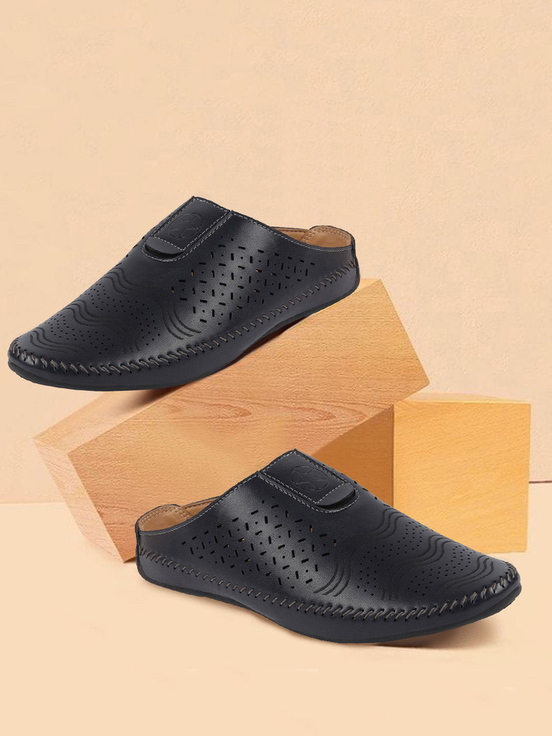 

FAUSTO Men Lightweight Mules, Blue