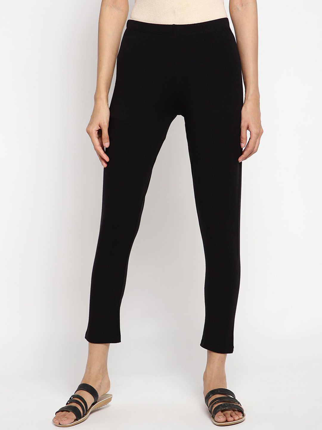 

AURELIA Women Ankle-Length Leggings, Black