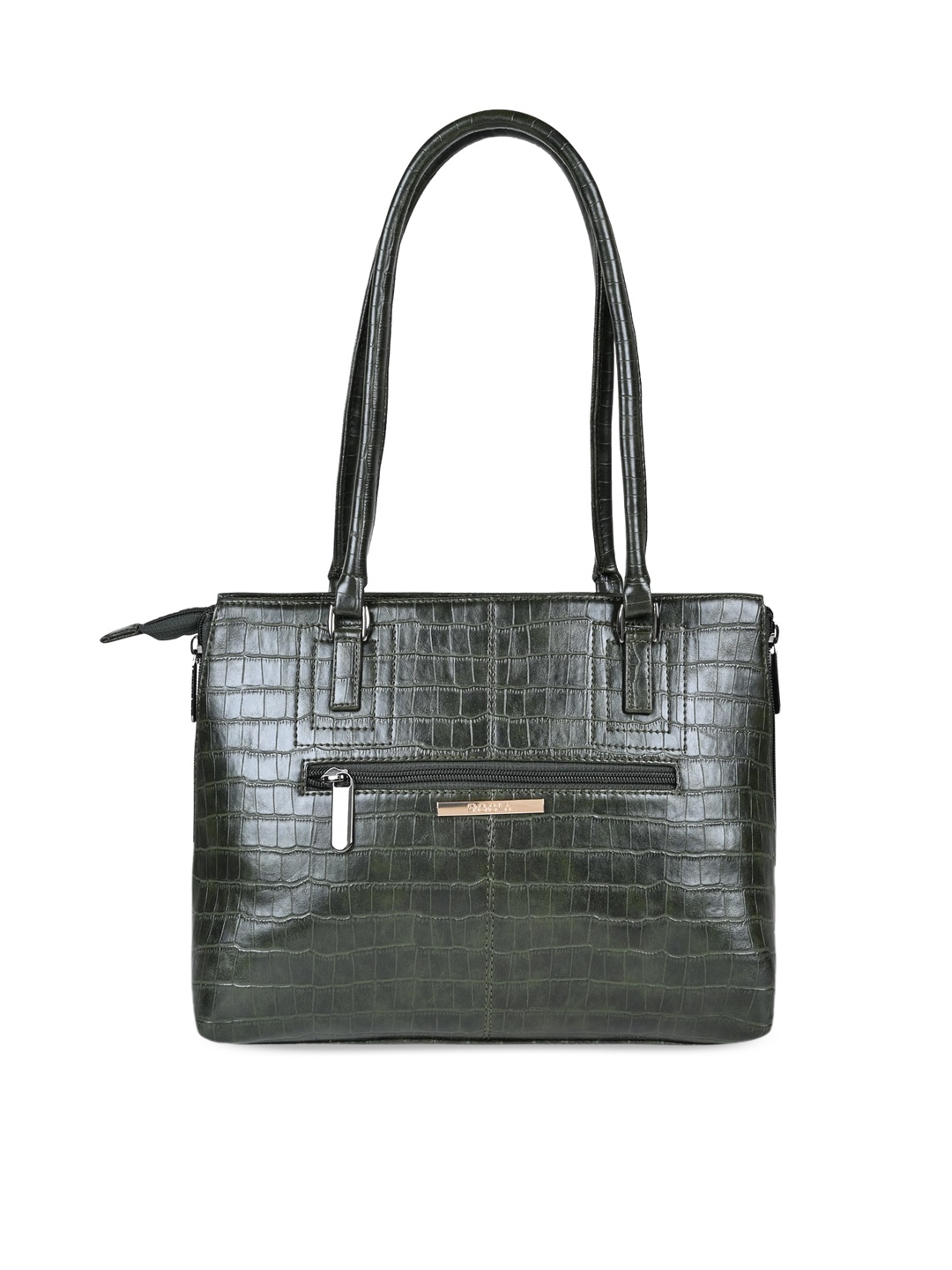 

Rocia Textured Swagger Shoulder Bag, Green