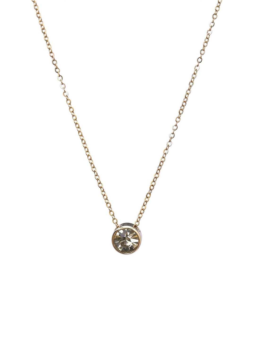 

PALMONAS 18k Gold Plated November Birthstone Chain
