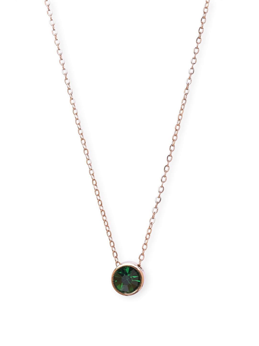 

PALMONAS Women 18k Rose Gold-Plated Necklace