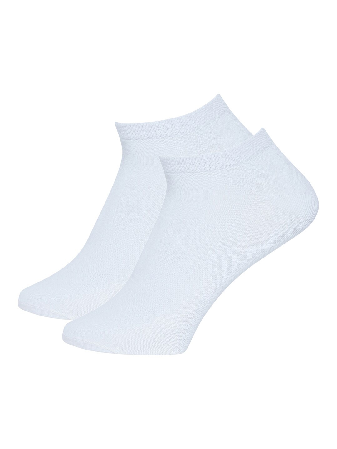 

SECRETS BY ZEROKAATA Men Pack Of 2 Ankle Length Socks, White