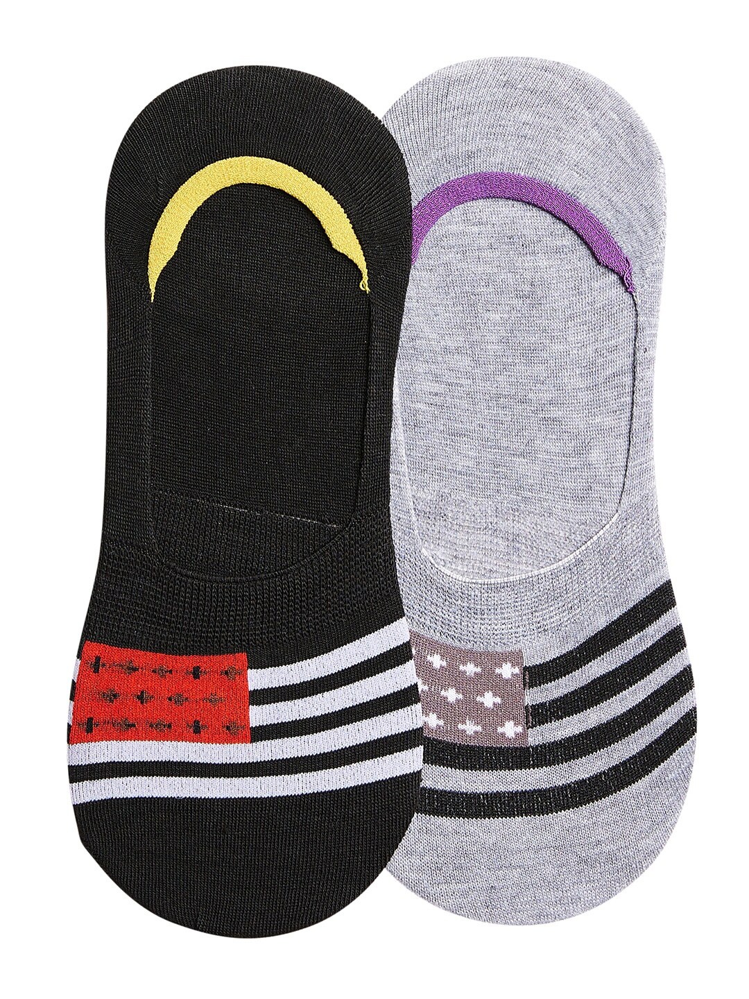 

SECRETS BY ZEROKAATA Unisex Pack Of 2 Shoe Liners, Assorted
