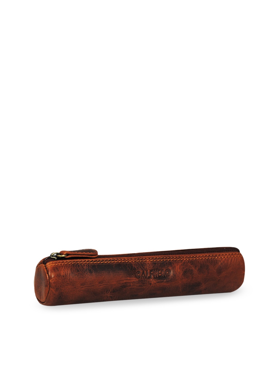 

CALFNERO Genuine Leather Pen Case, Maroon