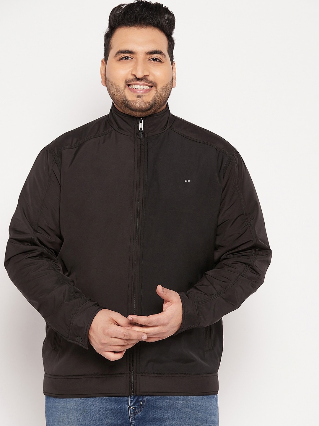 

Okane Men Plus Size Lightweight Padded Jacket, Brown