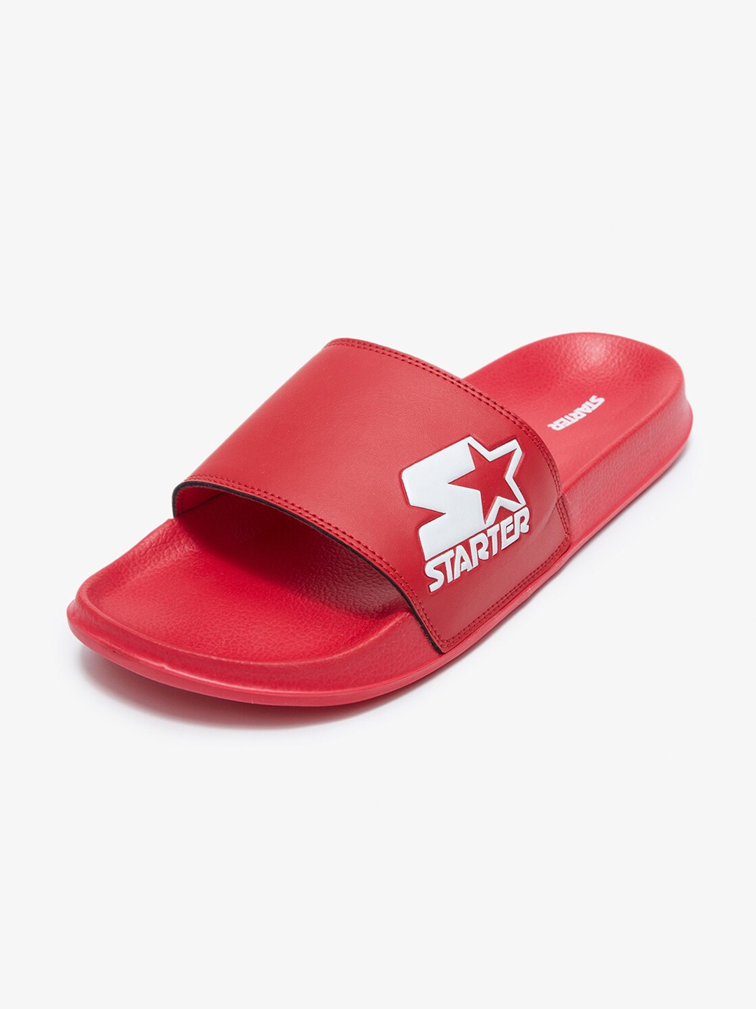 

STARTER Men Printed Slip-On Sliders, Red