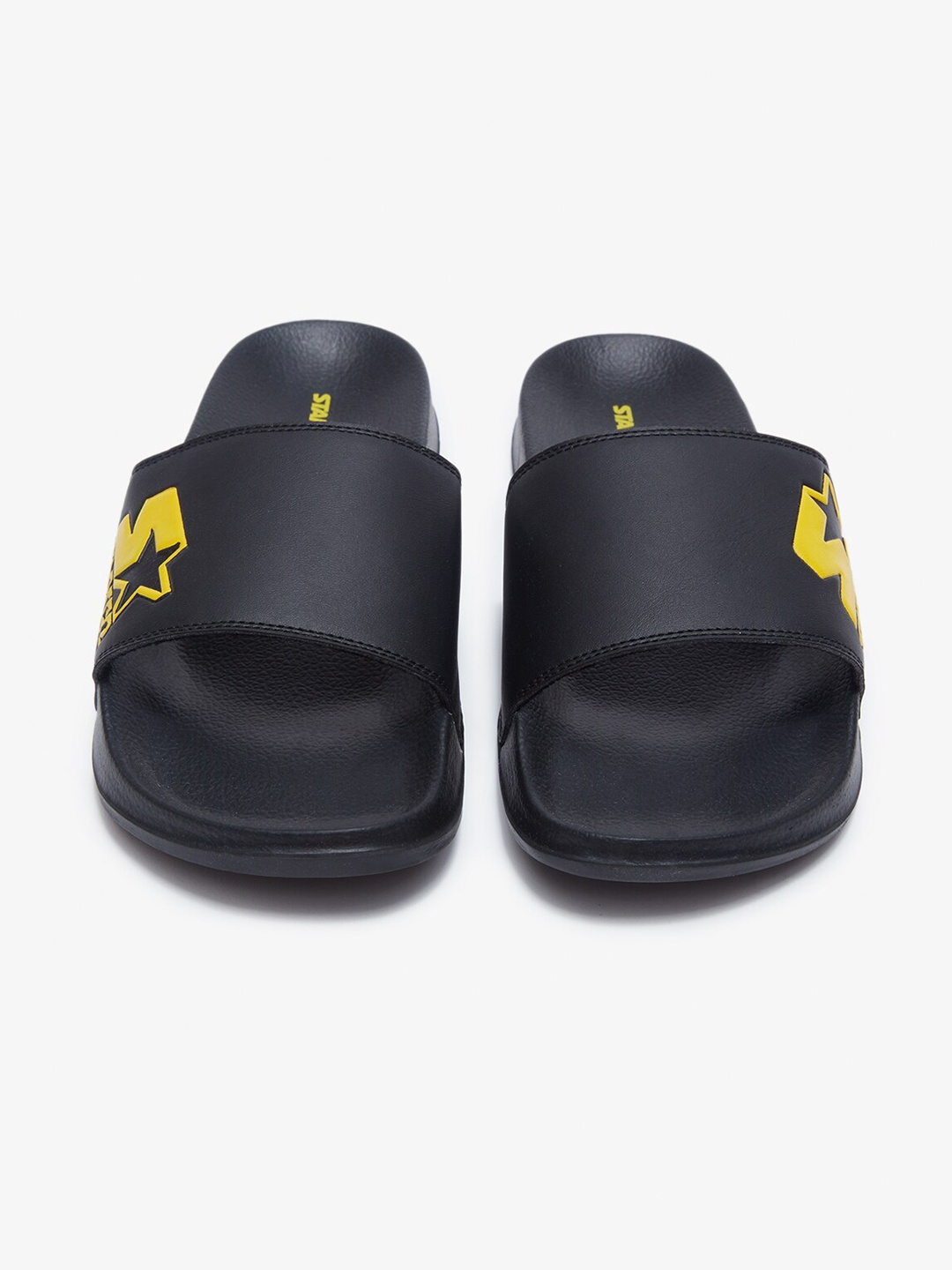 

STARTER Men Printed Slip-On Sliders, Black