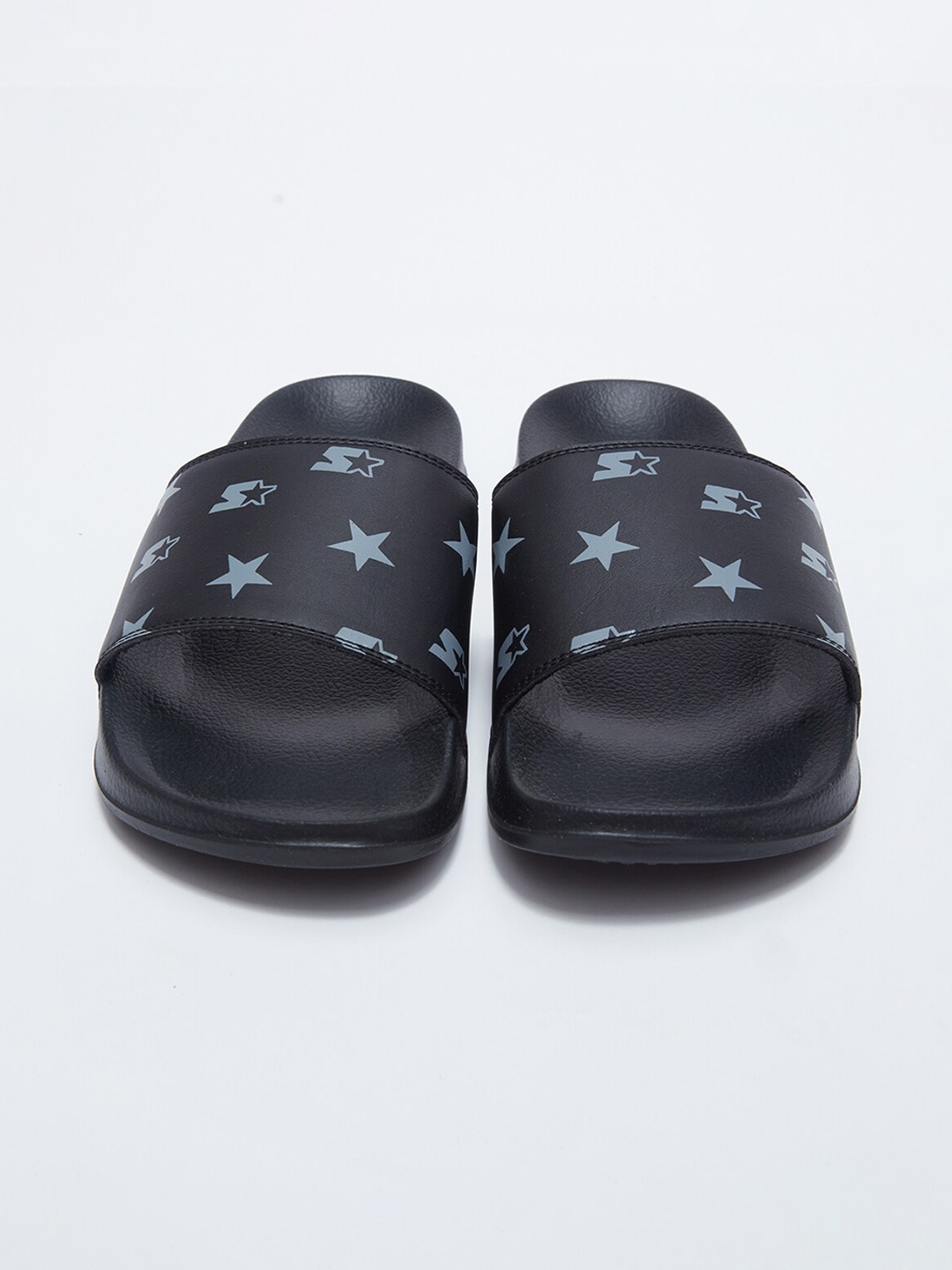 

STARTER Men Printed Slip-On Sliders, Black