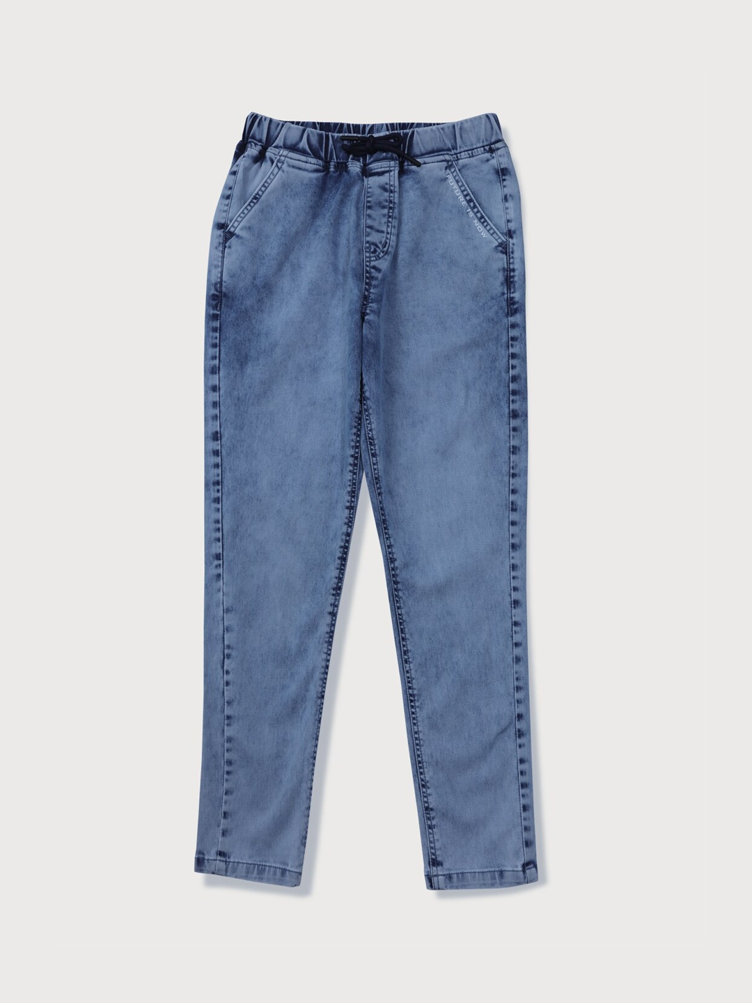 

Gini and Jony Boys Cotton Heavy Fade Jeans, Blue