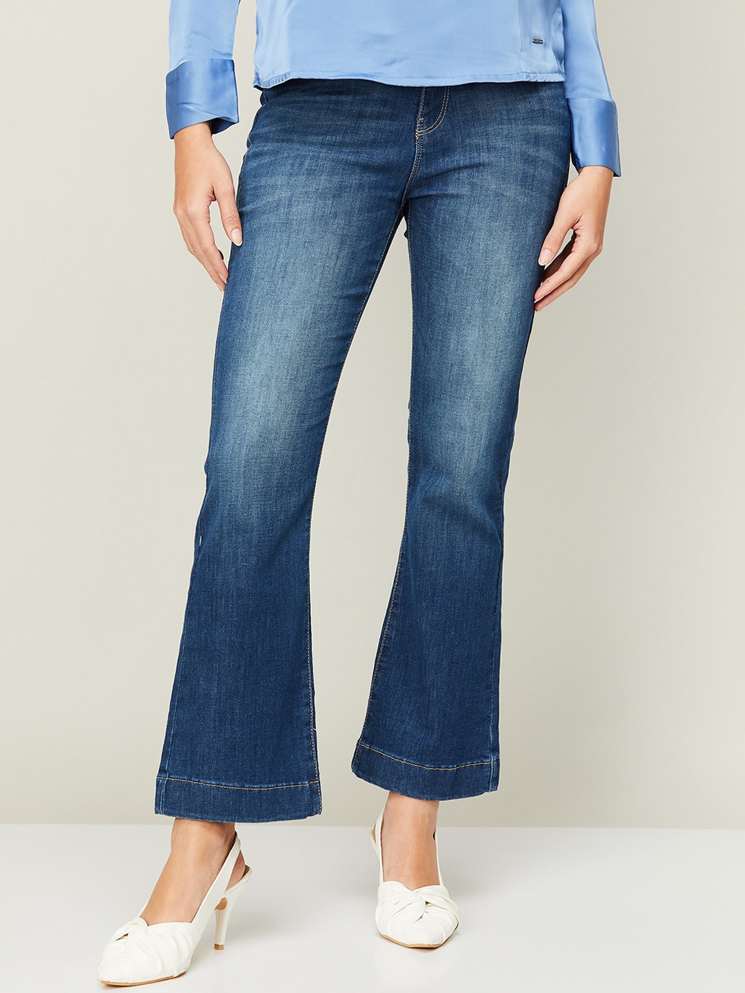 

Fame Forever by Lifestyle Women Cotton Light Fade Jeans, Blue