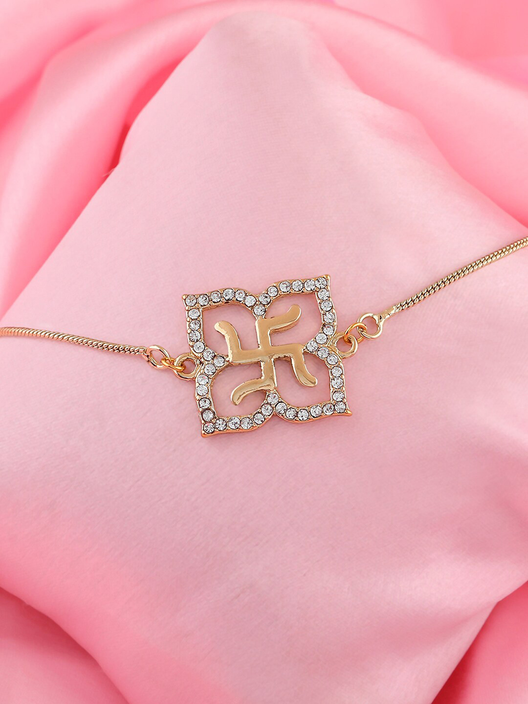 

Estele Women Gold-Plated Charm Bracelet