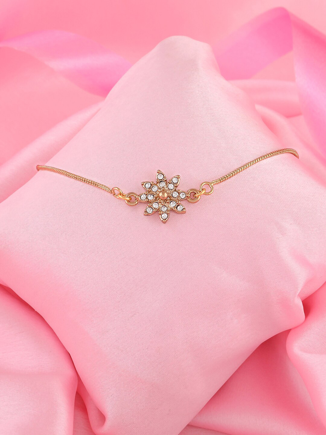 

Estele Women Gold-Plated Charm Bracelet