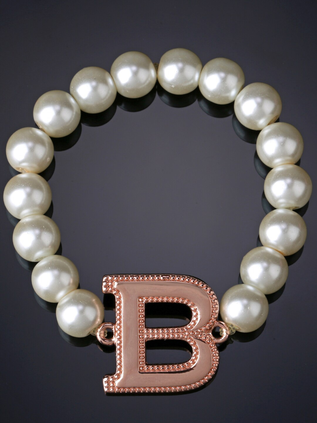 

Estele Rose Gold-Plated Women Pearls Bracelet