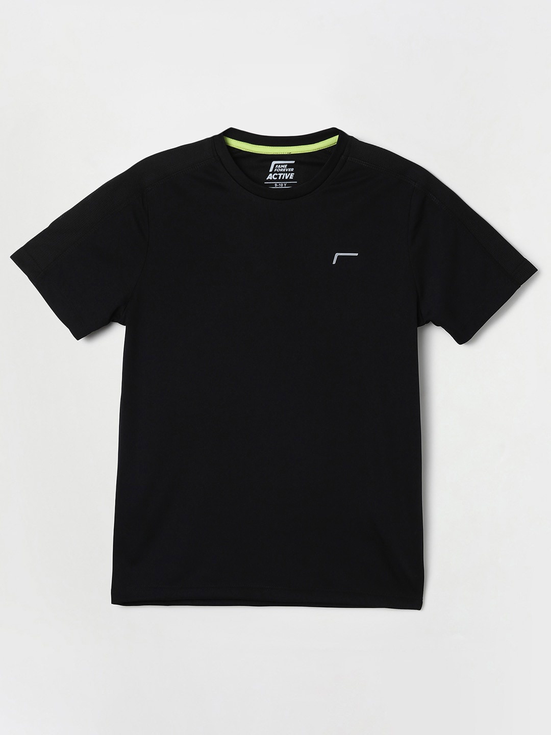 

Fame Forever by Lifestyle Boys Round Neck T-shirt, Black