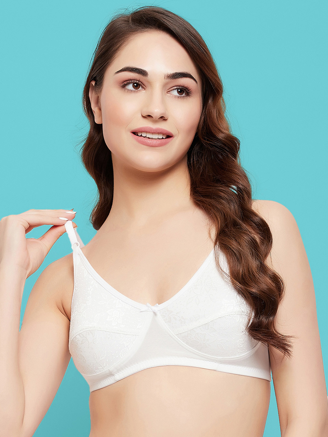 

Clovia Non Padded Non-Wired Everyday Bra, White