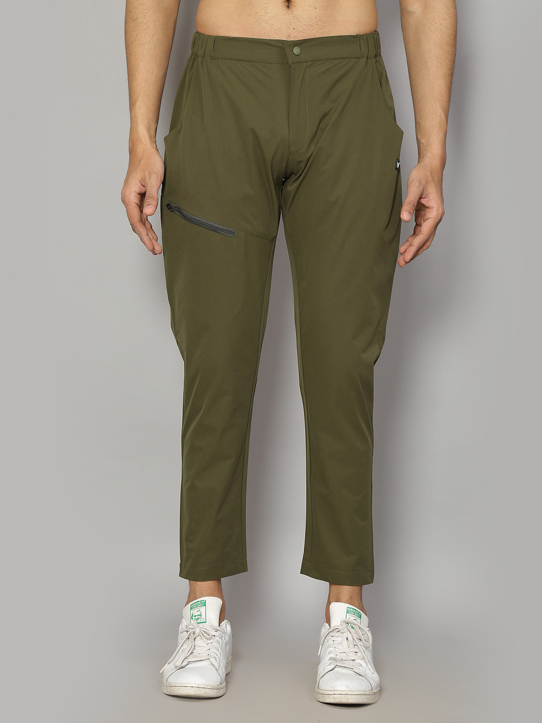 

SIAPA Men Original Wrinkle Free Chinos Trouser, Olive