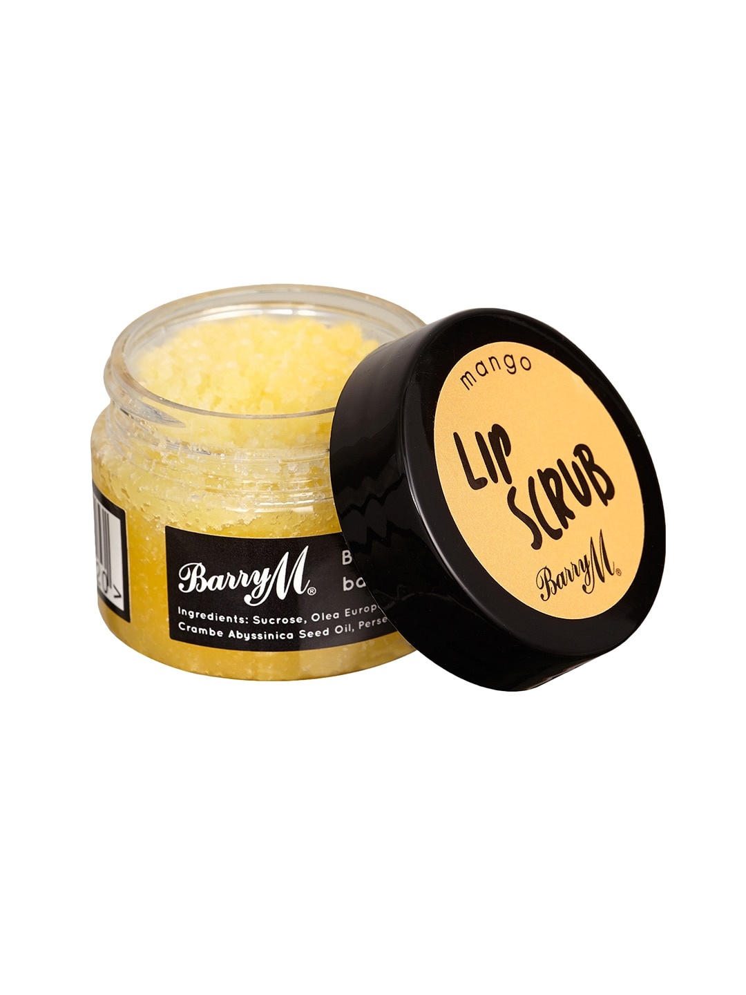 

BarryM Hydrating Lip Scrub with Vitamin E & Avocado Oil 25 g - Mango LS4, Yellow