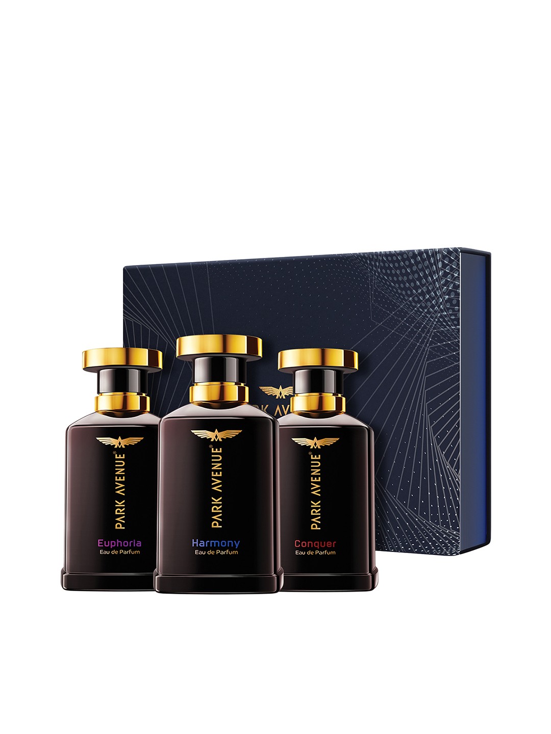 

Park Avenue Men Eau De Parfum Gift Set - 50 ml each, Black
