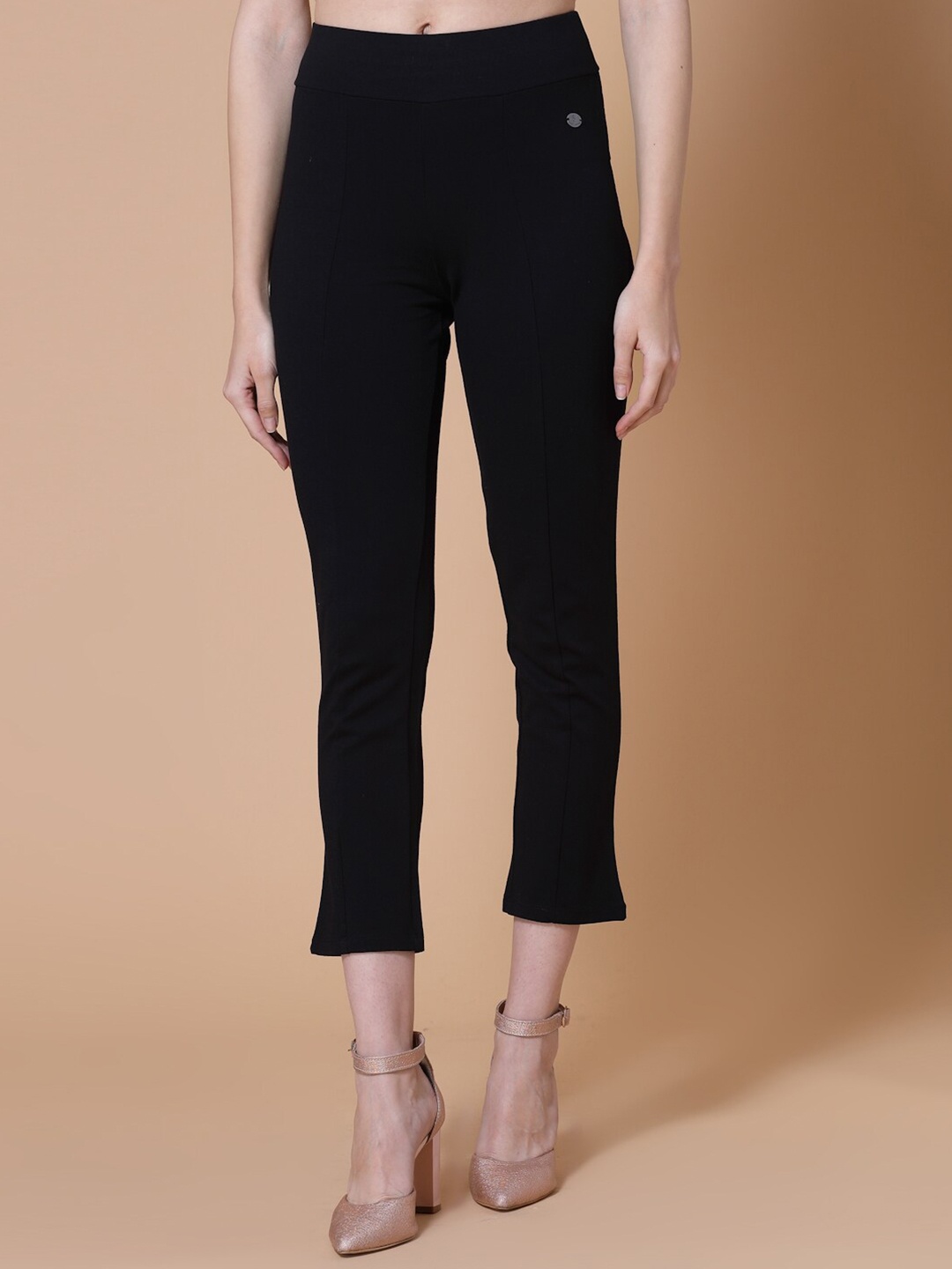 

Wool Trees Women Slim Fit Jeggings, Black