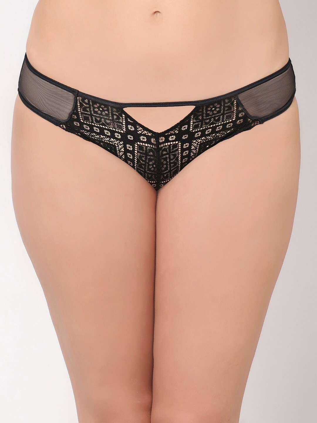

Wacoal Gaia Collection Women Printed Bikini Briefs, Black