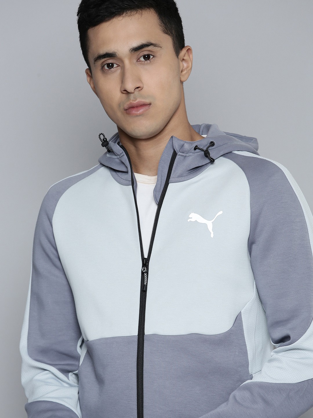 

Puma Colourblocked Outdoor dryCELL Sporty Jacket, Grey