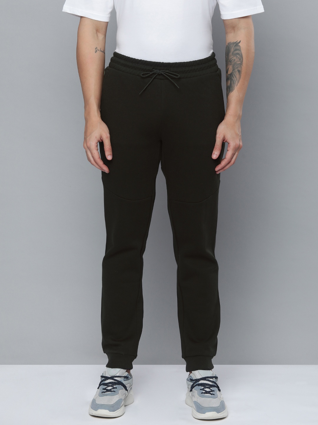 

PUMA TECH Men Slim Fit Track Pants, Black