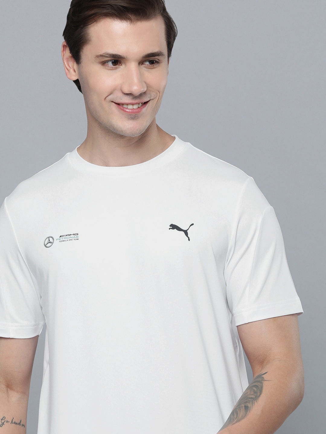 

PUMA Motorsport Solid Regular fit T-shirt, White