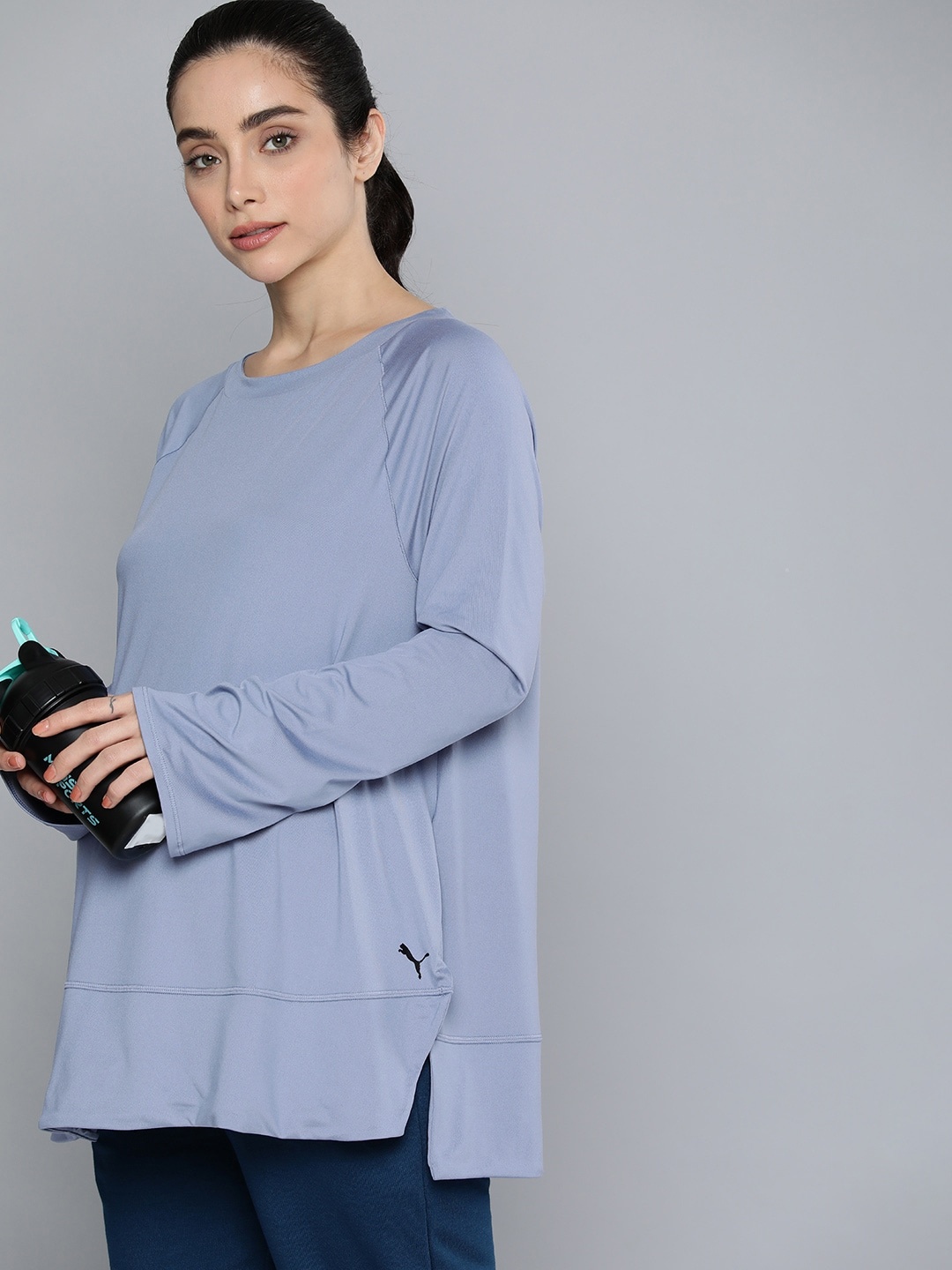 

Puma Maternity Dry-Cell Bell Sleeves Top, Blue