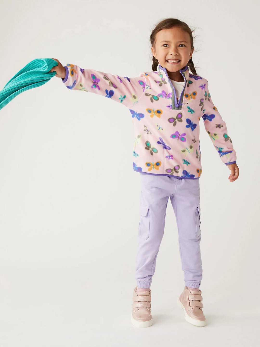 

Marks & Spencer Girls Printed Sweatshirt, Pink