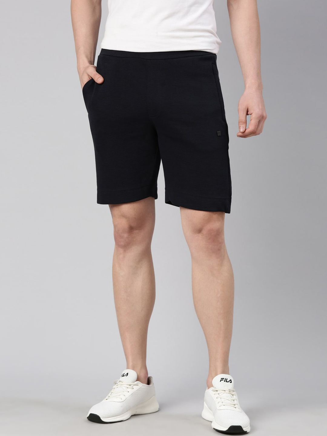 

Proline Active Men Training or Gym Sports Shorts with Antimicrobial Technology, Navy blue