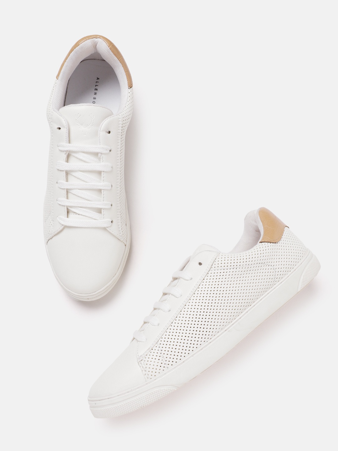 

Allen Solly Women Perforated Sneakers, White
