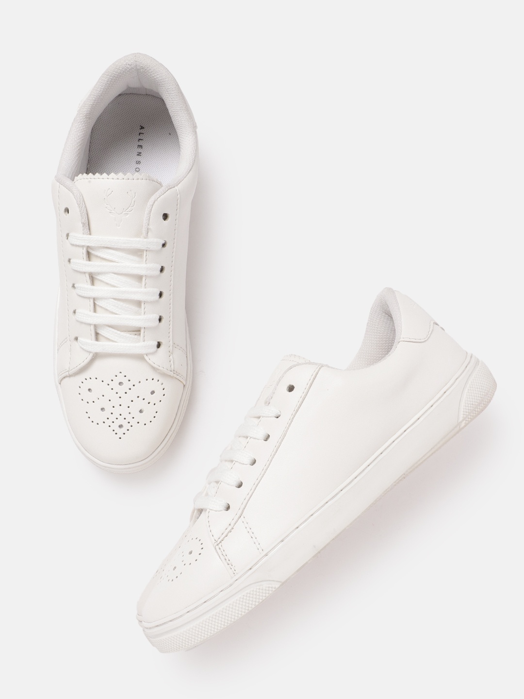 

Allen Solly Women Perforated Sneakers, White