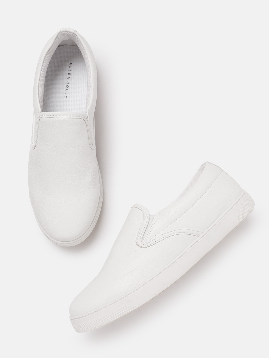 

Allen Solly Women Slip-On Sneakers, White