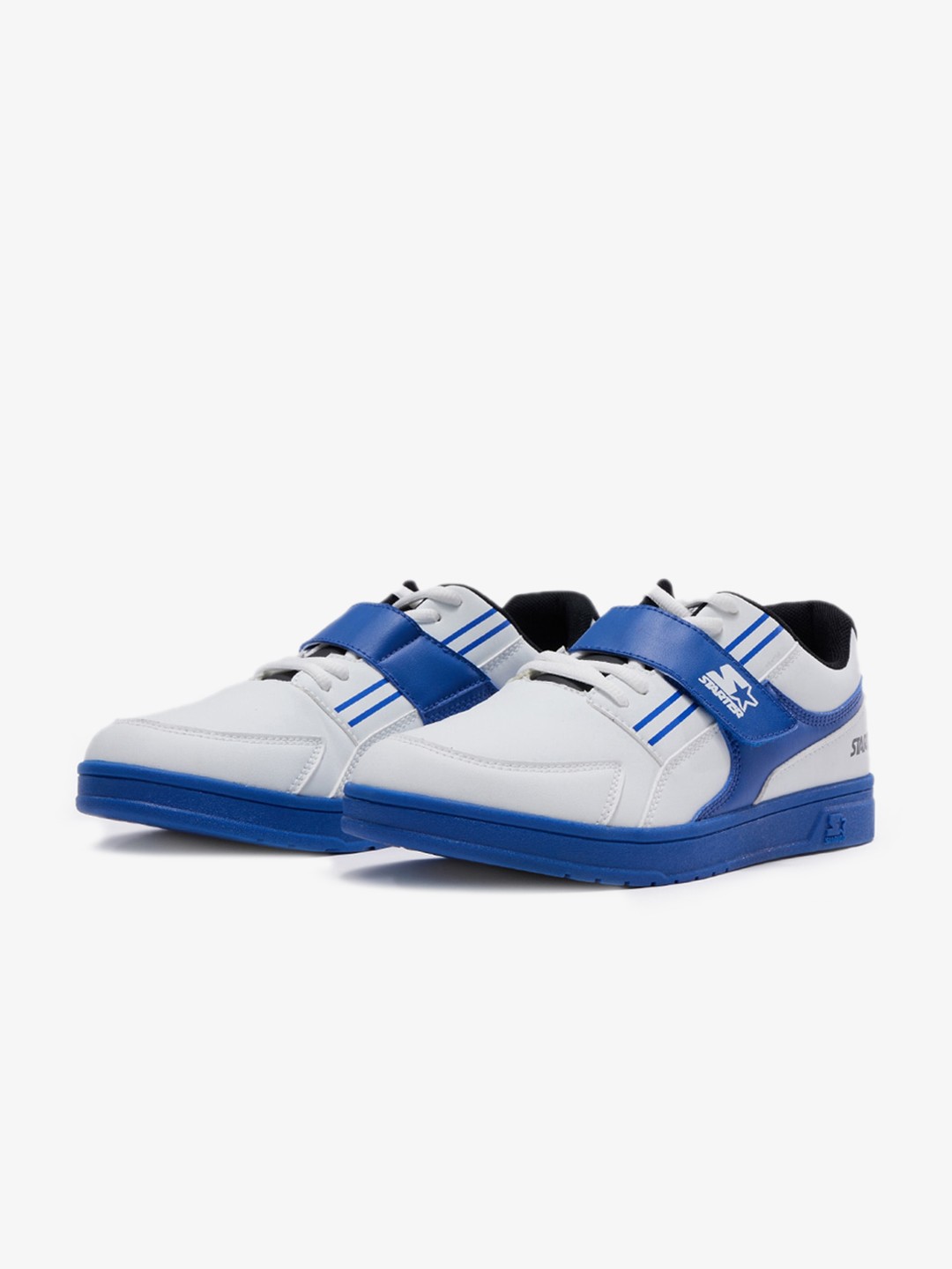 

STARTER Men Colourblocked Lace-up Sneakers, White