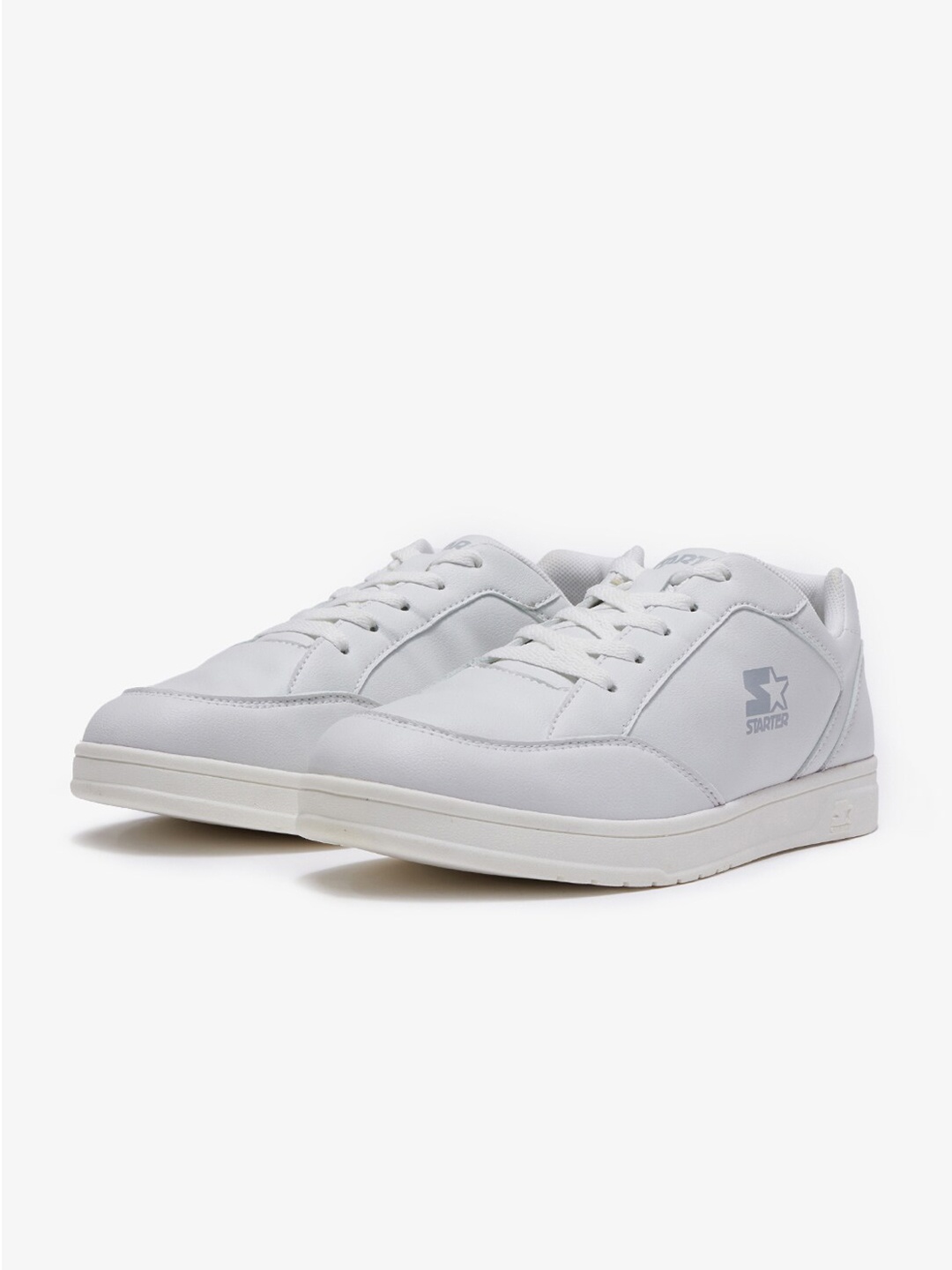 

STARTER Men Lace-up Casual Sneakers, White