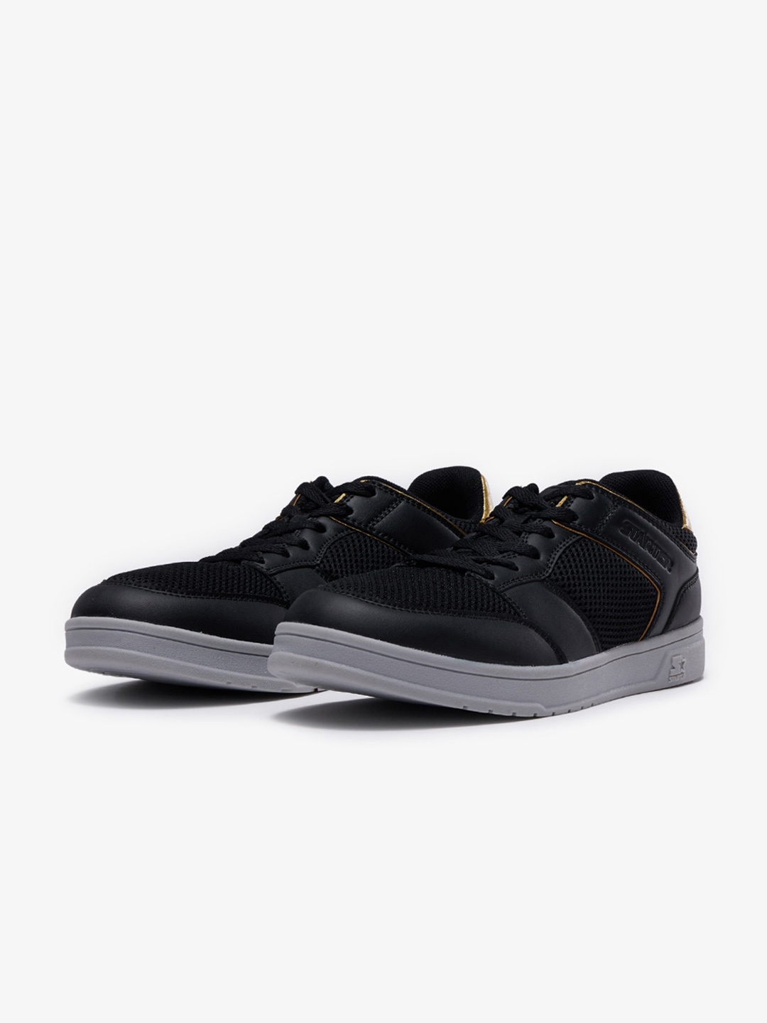

STARTER Men Woven Design Sneakers, Black