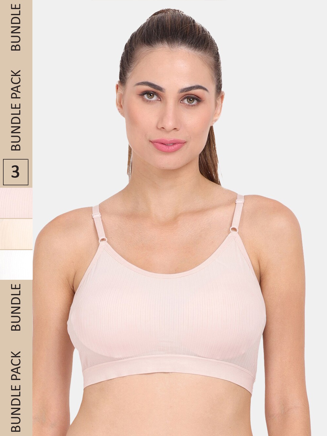 

Amour Secret Lightly Padded Bra, Pink