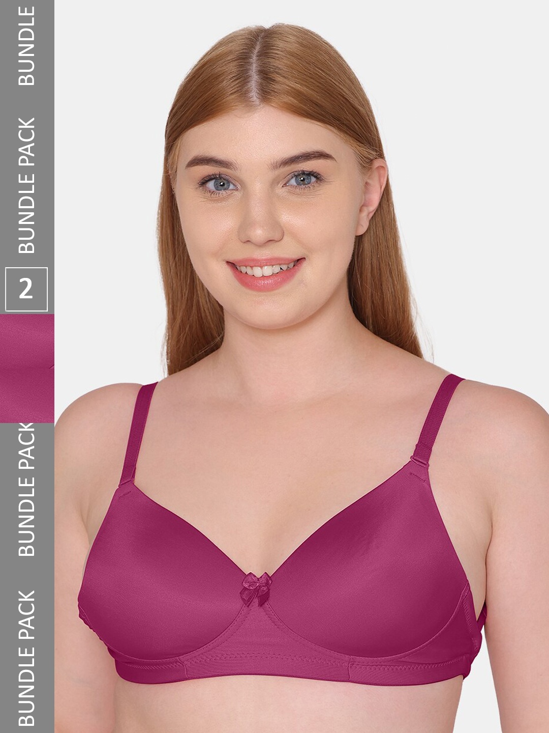

Tweens Lightly Padded Seamless Everyday Bra, Magenta