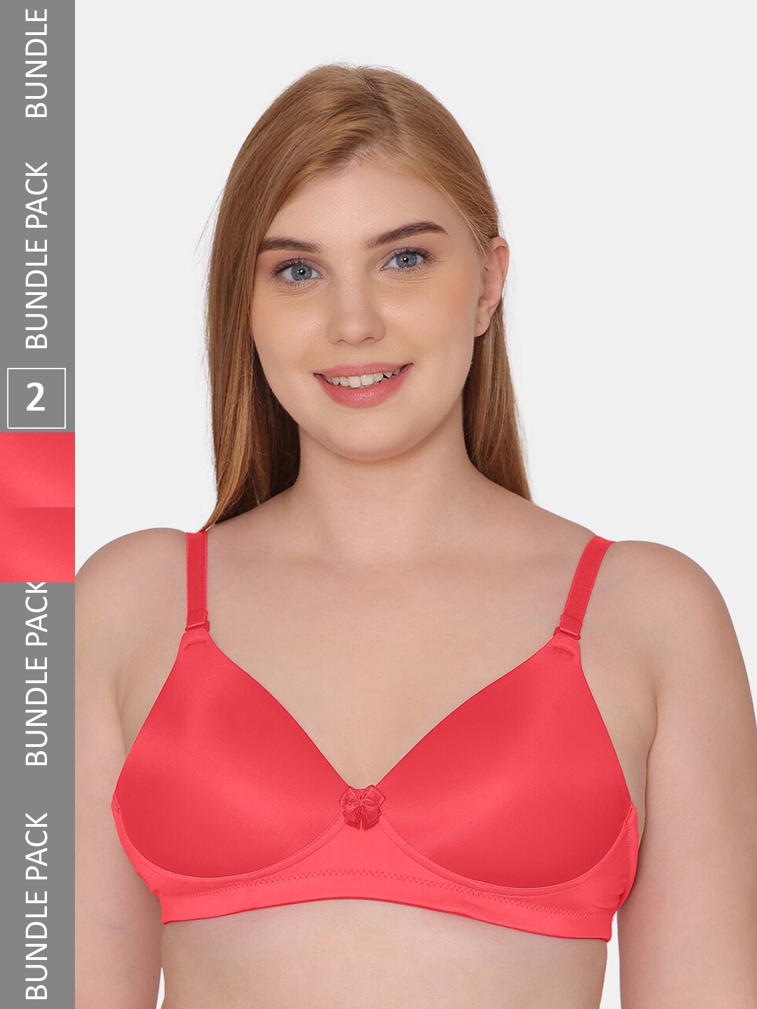 

Tweens Lightly Padded Seamless Everyday Bra, Coral